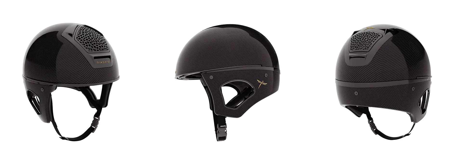 Freejump-Voronoi carbone Jockey Casque jockey freejump