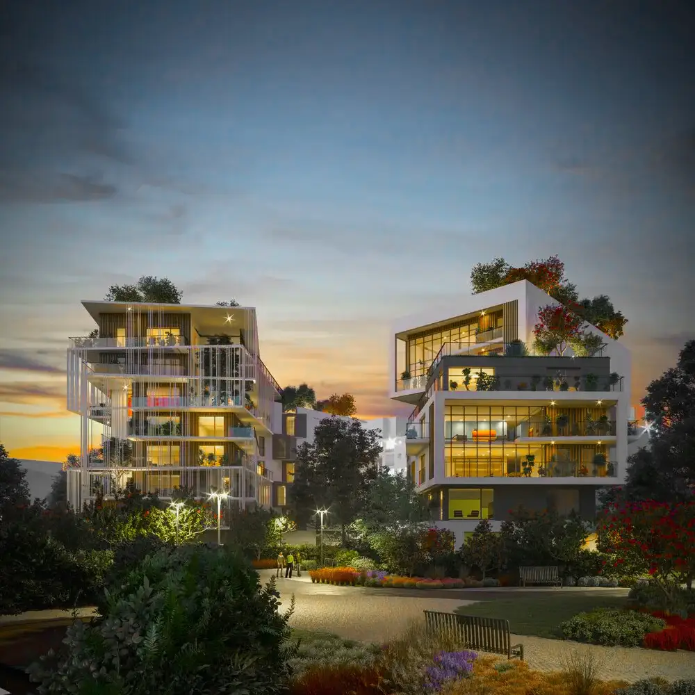 tribia_perspective_exterieure_issy_cogedim Esquisse pour des logements
